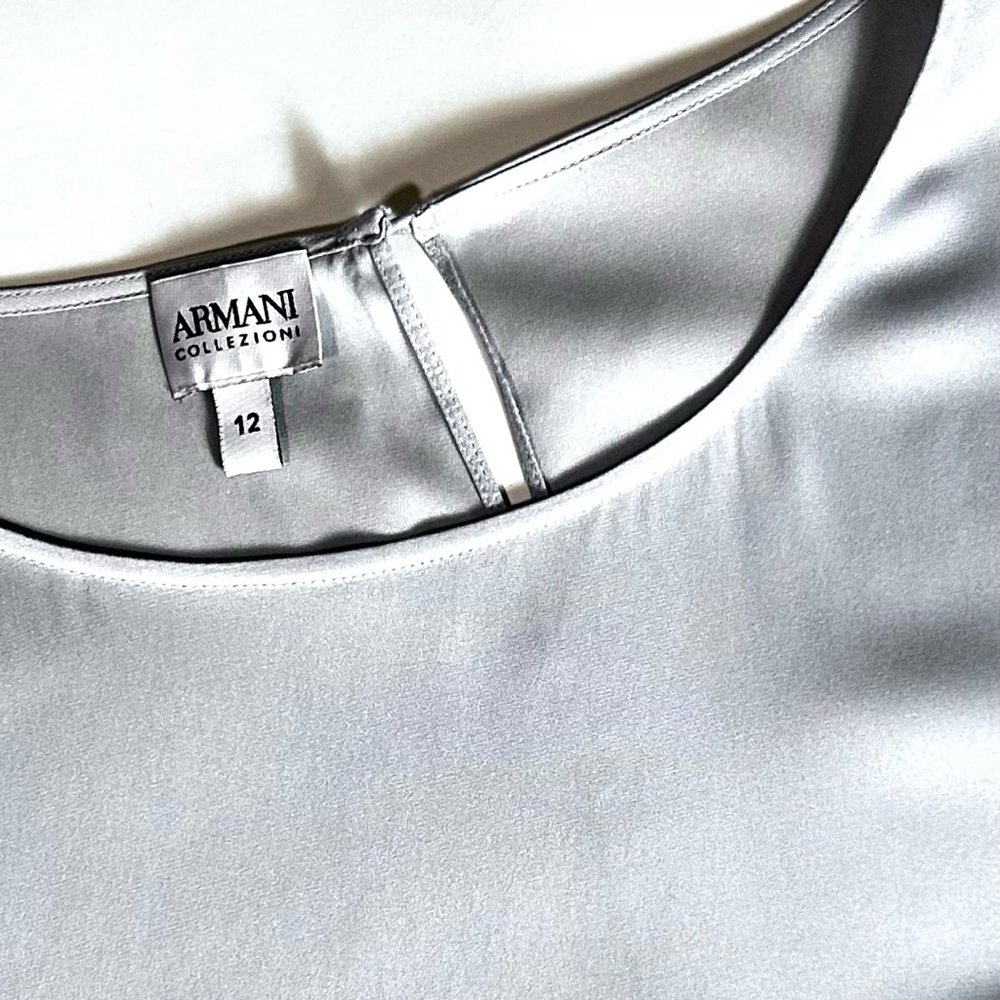 Armani Collezione stretch silk blouse - Picture 4 of 13